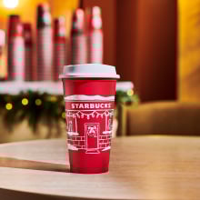 Starbucks red cup