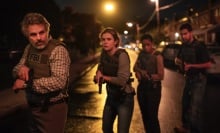 Mark Ruffalo, Alison Oliver, Thuso Mbedu, and Fabien Frankel in "Task."