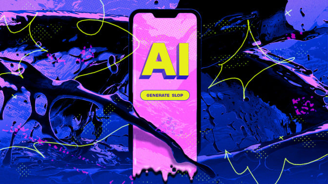 an AI slop illustration