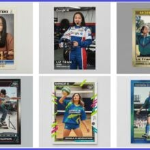 collage of sports cards created by gemini nano banana