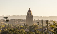 A general view of the Hoover Tower