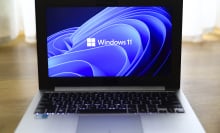 Microsoft Windows 11 on laptop