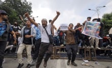 Nepali student protestors clash with police over social media ban in Kathmandu