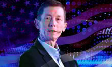 Bruce Reed in profile. 