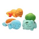 Pokémon Premium Plush Sleeping 18-inch Bulbasauron a white background