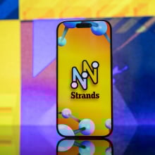 A game being played on a smartphone.