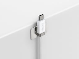 Stay Cable: 1M USB-C Charging Cable with Magnetic Connector (3-Pack/White)