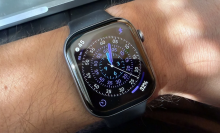 a close-up of the apple watch series 11 on a man's wrist