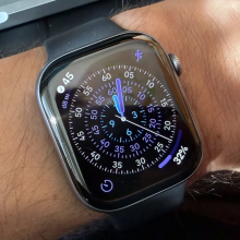 a close-up of the apple watch series 11 on a man's wrist