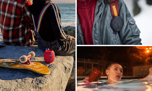 Take the party outside with these waterproof Bluetooth speakers