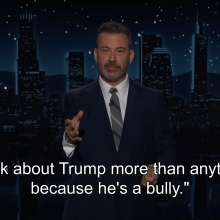 Jimmy Kimmel on "Jimmy Kimmel Live!"