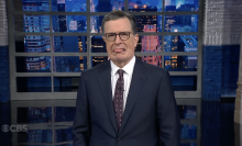 Stephen Colbert presents The Late Show.