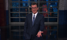 Stephen Colbert brilliantly breaks down Trump's laugh-filled UN appearance