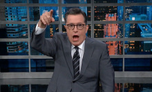 Stephen Colbert gleefully mocks the Democratic candidates after their third debate