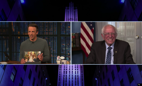 'I was just sitting there trying to keep warm': Bernie Sanders responds to inauguration meme