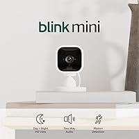 Blink Mini Compact Indoor Plug-in Smart Security Camera Deals