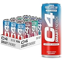 12-Pack Cellucor C4 Smart Energy Drinks Variety Pack 12oz Deals