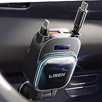 Lisen 4-in-1 96W Retractable 4-Port USB-C Car Charger Deals