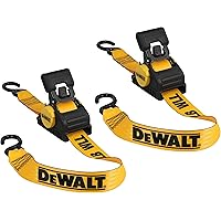 2-Pack DeWALT DXBC9002 2-in x 10ft Auto Retractable Ratchet Straps Deals