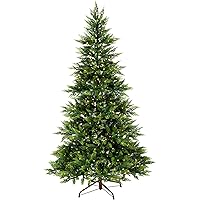 National Tree Company Pre-lit Feel Real Artificial Christmas Tree 6.5ft Deals