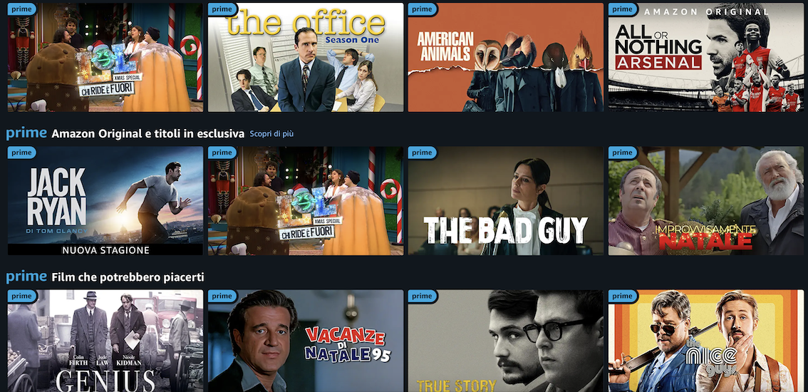 Amazon vuole un'app per lo sport in live streaming