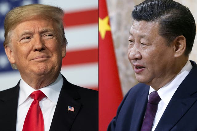 <p>Donald Trump and Xi Jinping</p>