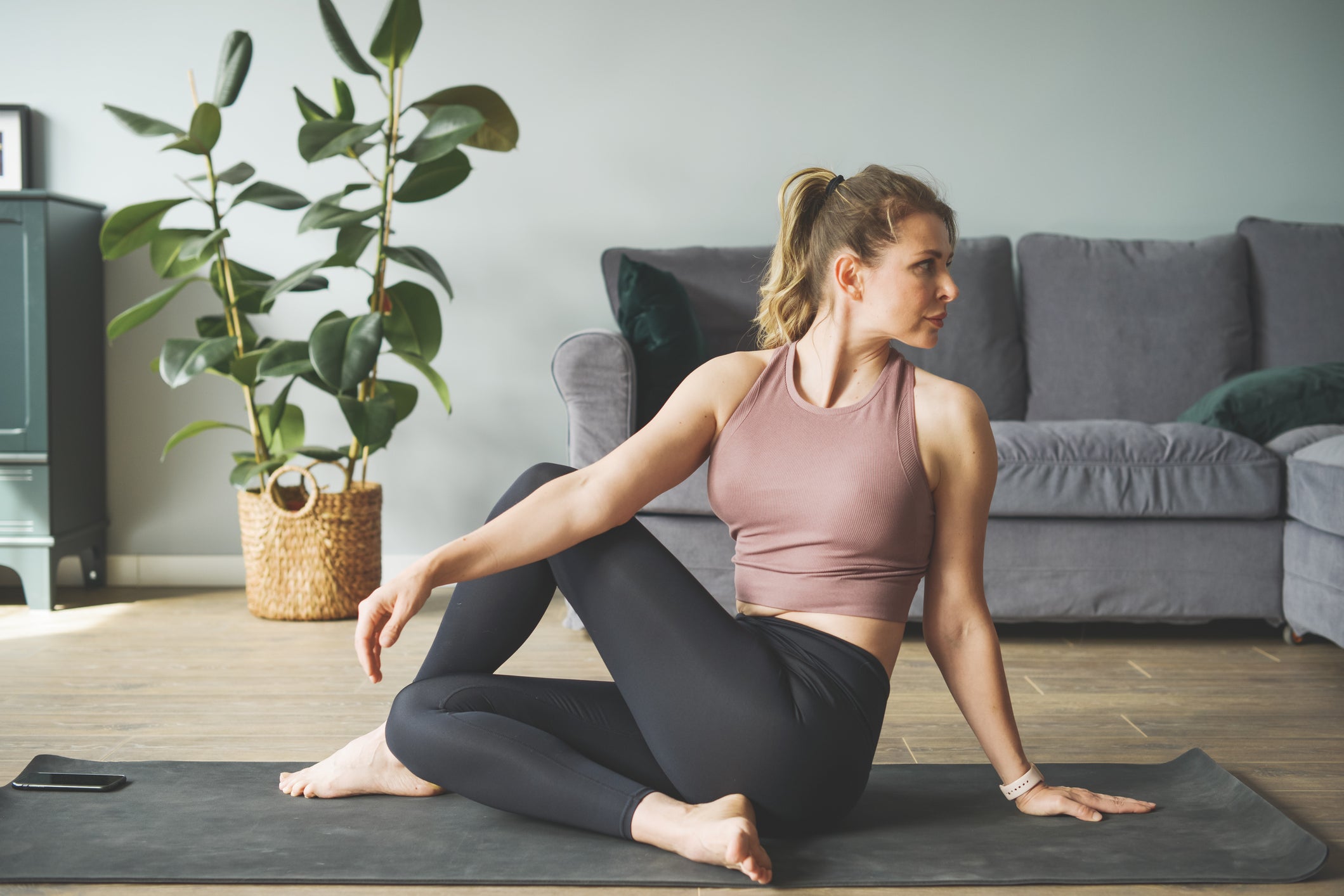 Olympic gold medallist Sally Gunnell says squeezing small exercise snacks – bite-sized bouts of movement – into your day can make a big difference to your strength, mobility and overall fitness