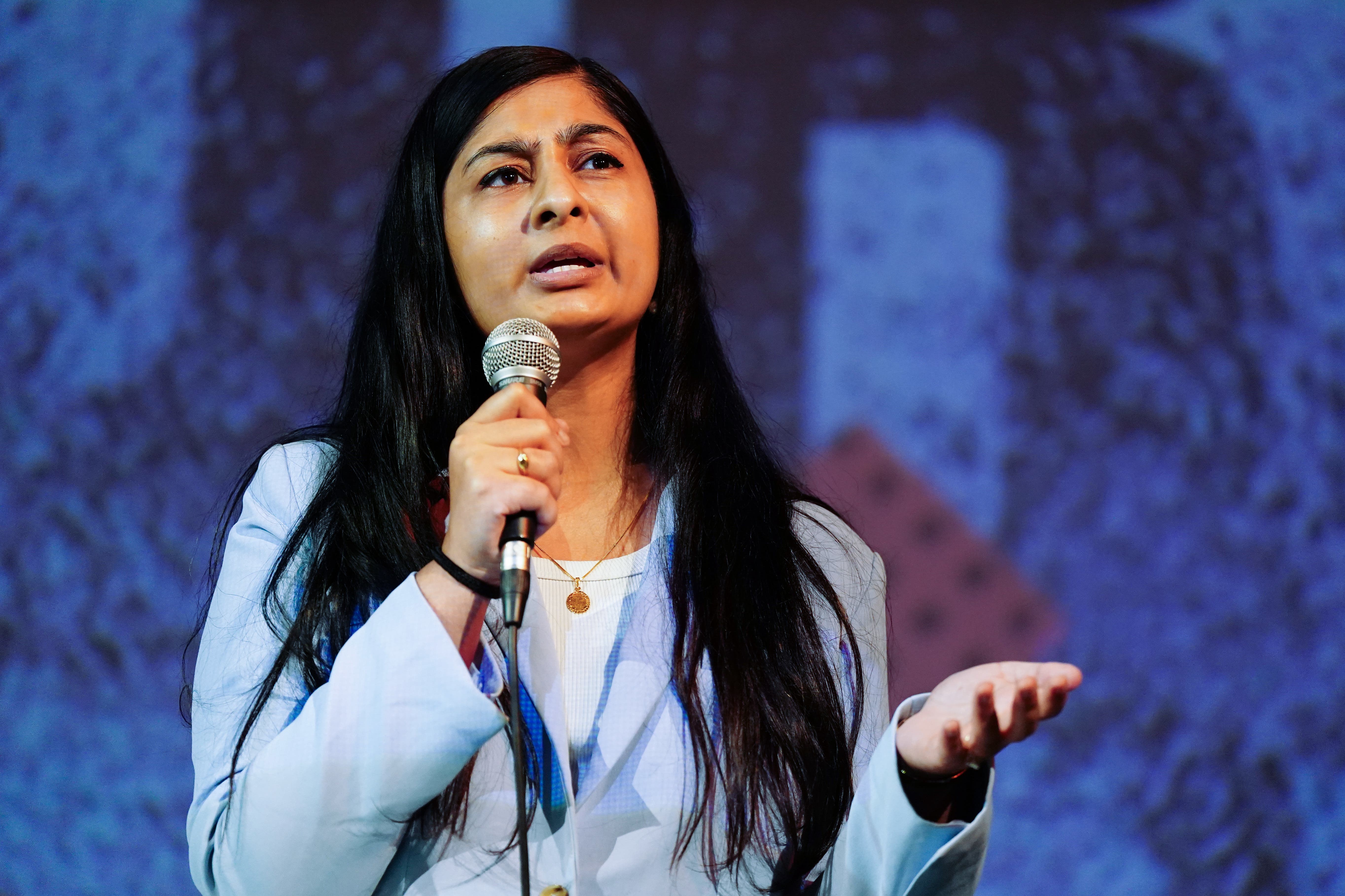 Zarah Sultana condemned a ‘witch hunt’ in Your Party (Jacob King/PA)