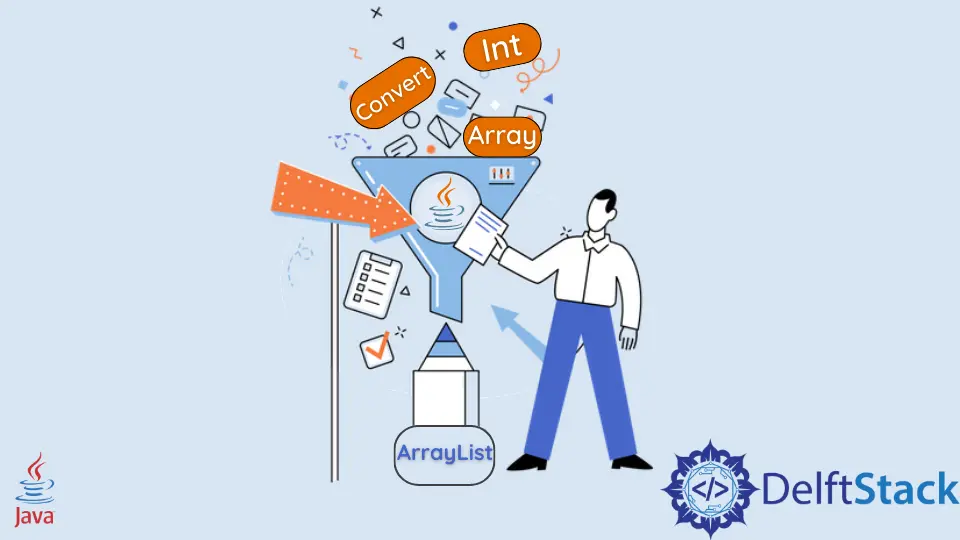 Converti Int Array in Arraylist in Java