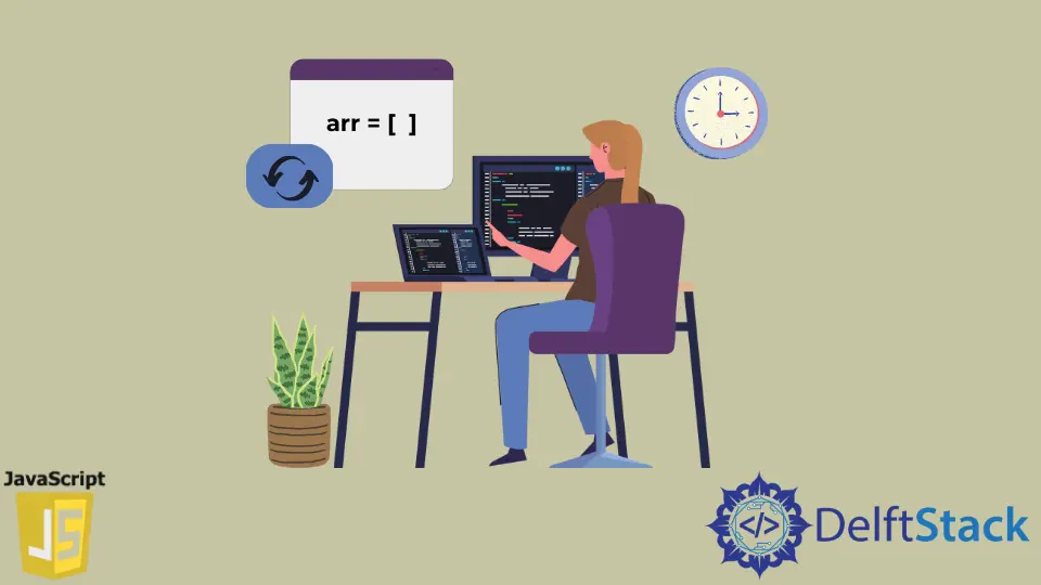 JavaScript에서 배열 값 업데이트