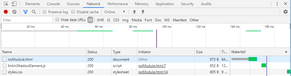 With <link rel="stylesheet"> in shadowRoot