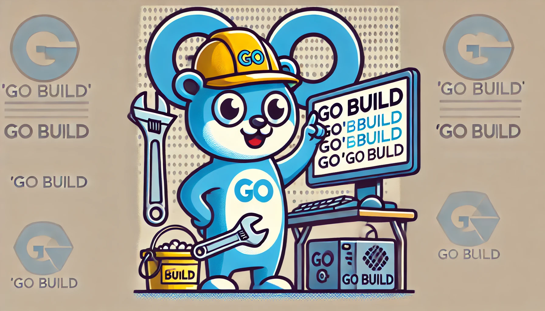 How to Change the Go Build Executable Name and output path